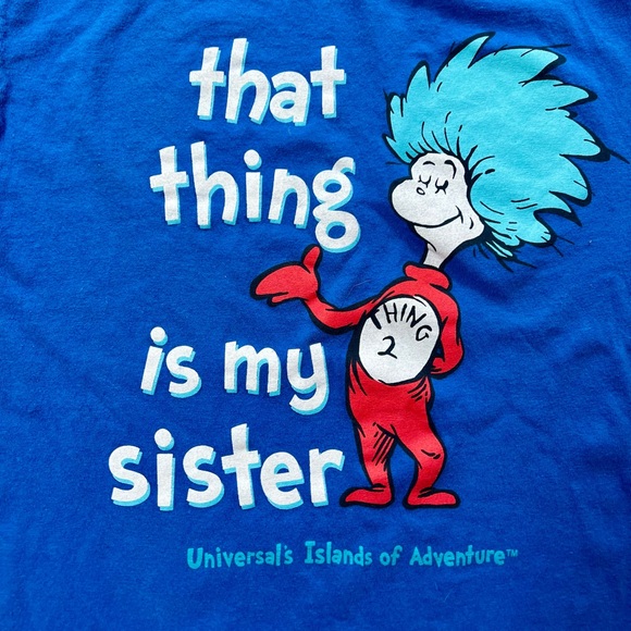 Universal Thing 1/Thing 2 Brother/Sister Tees T-Shirts - Picture 6 of 10